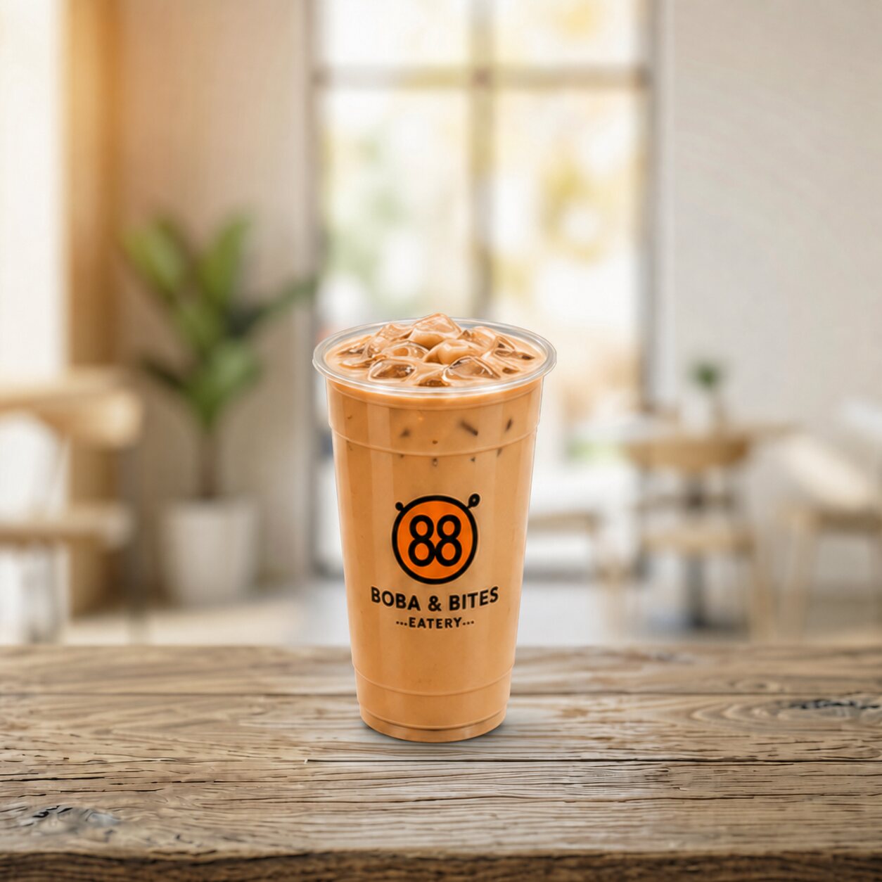 Boba & Bites classic milk tea